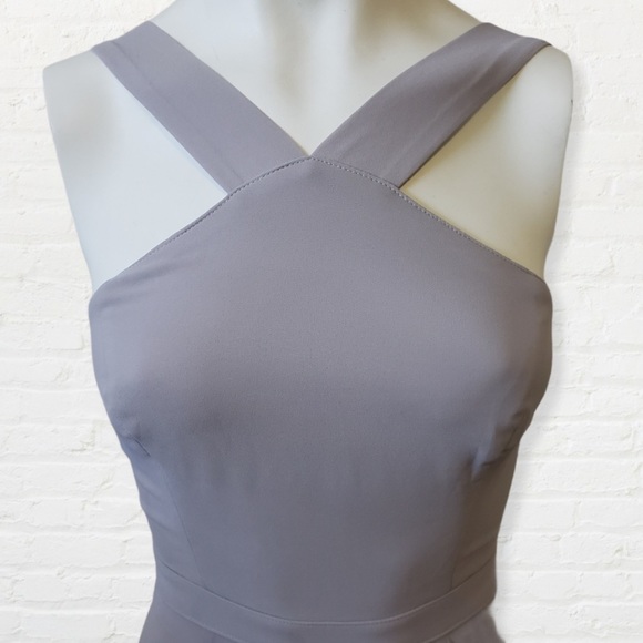 Lulus slate forevermore halter skate dress - Picture 7 of 14